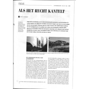 Als het recht kantelt Als het recht kantelt